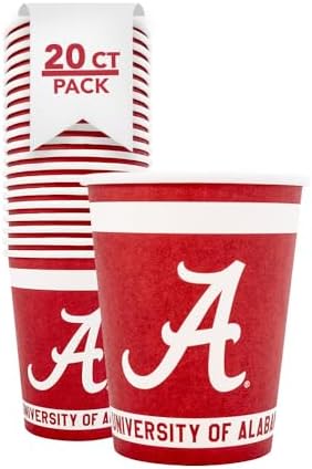 Alabama Paper Cups, 20 Count