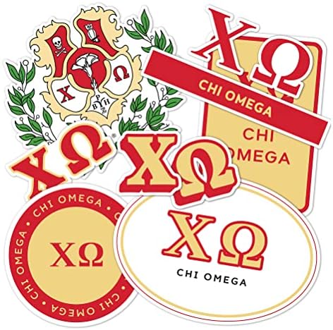Chi Omega Sticker
