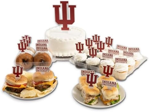 Indiana Hoosiers Food Picks, 25 Pieces
