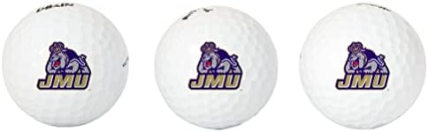 JMU Dukes Golf Balls, 3 Pack