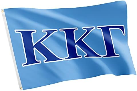 Kappa Kappa Gamma 3x5 Flag