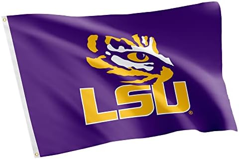 LSU Tigers 3x5 Flag