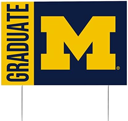 Michigan Graduate Yard Sign