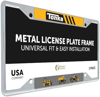 Tonka License Plate Frame