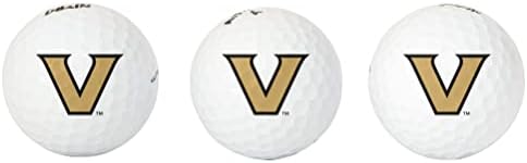 Vanderbilt Commodores Golf Balls, 3 Pack